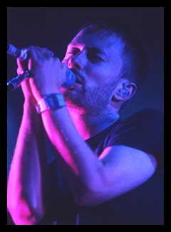 Thom E. Yorke.... doing what he does best